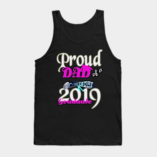 proud dad of a awesome 2019 graduate Tank Top